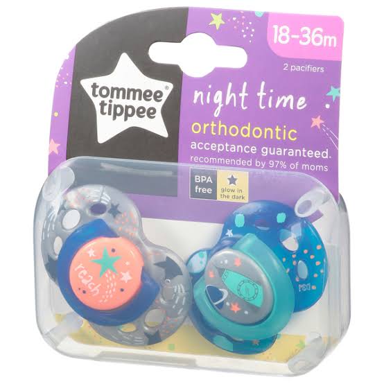Tommee tippee nighttime orthodontic soothers
