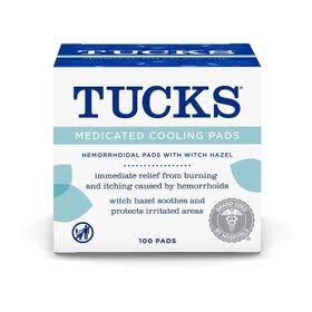 TUCKS Medicated cooling pads