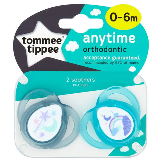 Tommee Tippee anytime orthodontic pacifiers