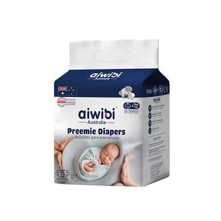 Aiwibi Preemie Daipers (<3kg) 22pcs