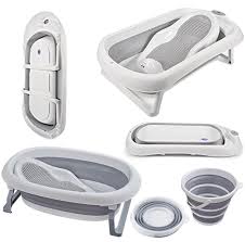 Baby Foldable Bathtub set