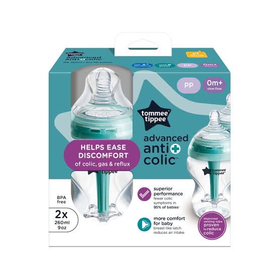 Tommee Tippee Advanced anti+colic bottles