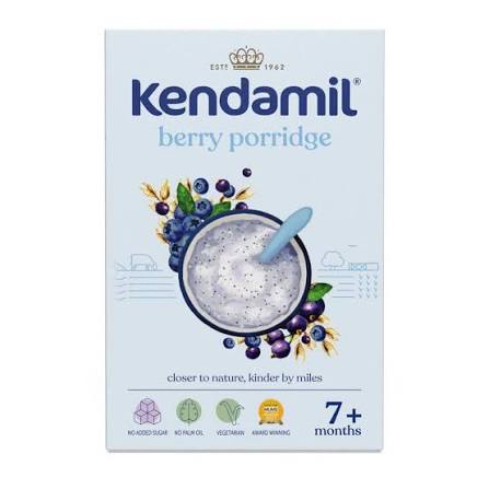 Kendamil Berry Porridge 7M+ 150g
