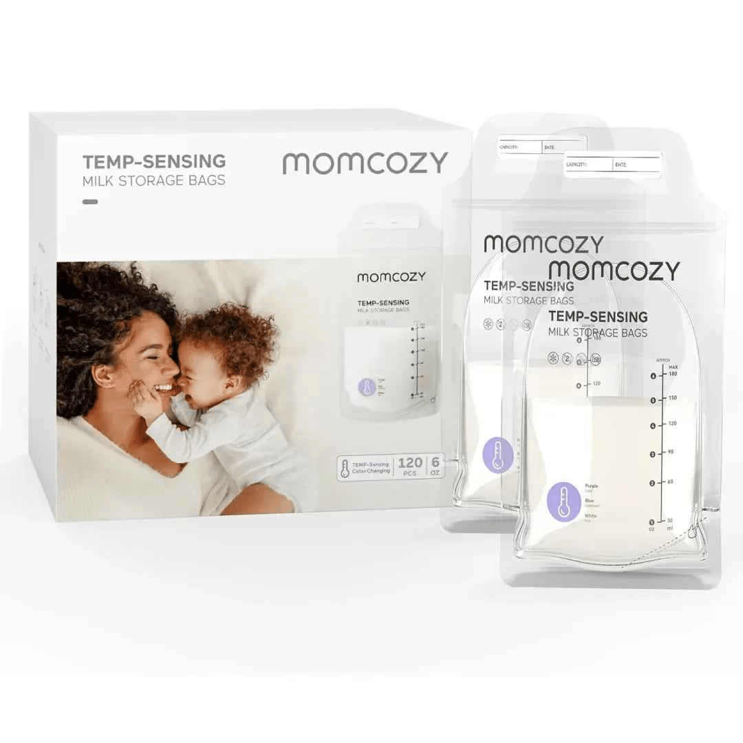 Momcozy temp-sensing milk storage bags 120pcs