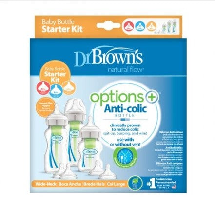 DrBrowns Anti-colic options Baby Bottle Deluxe Starter Kit