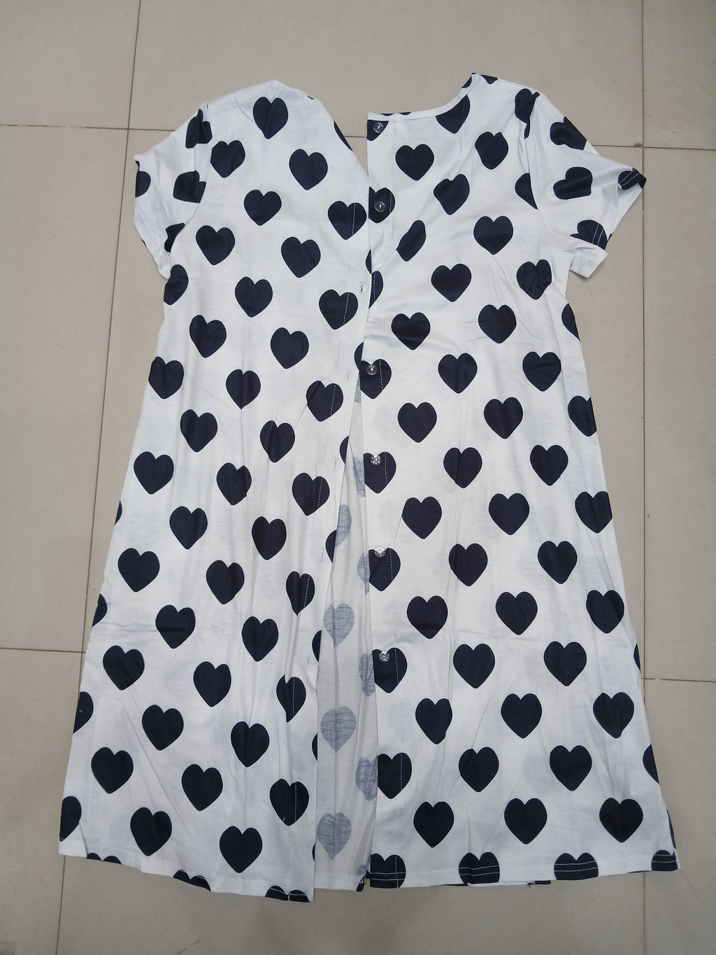 Polka dot Maternity nursing dress