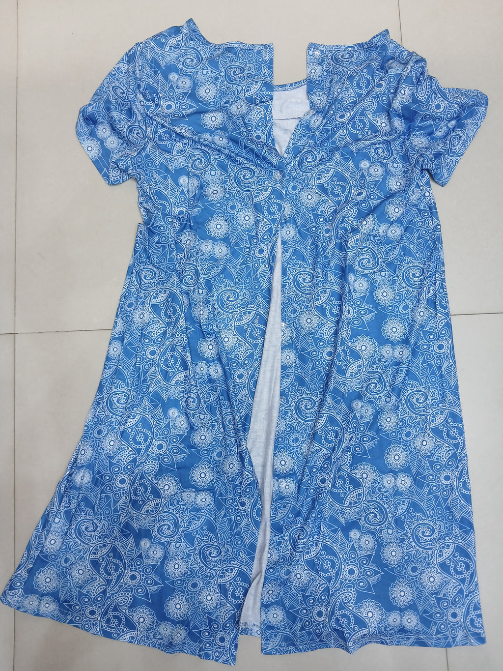Polka dot Maternity nursing dress