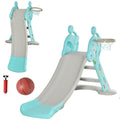 indoor slide with baskball hoop