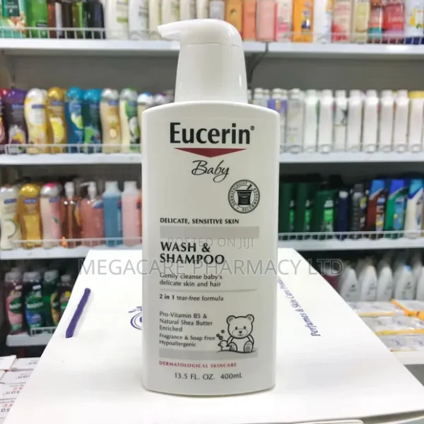 EUCERIN WASH & SHAMPOO 400ML