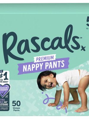 RASCALS PREMIUM NAPPIES SZ 5
