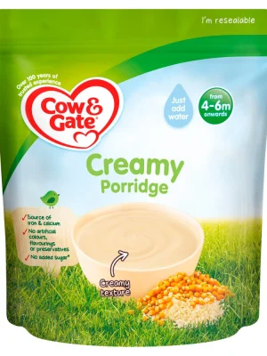 COW&GATE CREAMY PORRIDGE 4-6 M