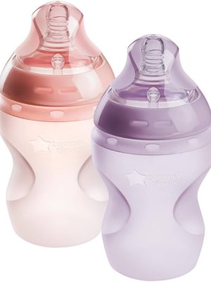 Tommee Tippee Soft Feel Silicone Bottles