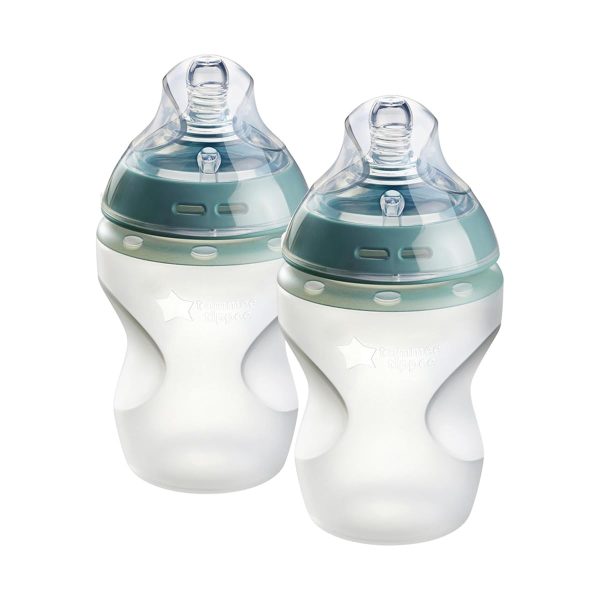 71BjV-3ajNL._UL1200_ TOMMEE TIPPEE NATURAL START TWIN PACK 260ML