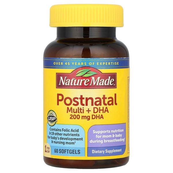 NATURES MADE POSTNATAL VITAMINS 60CT