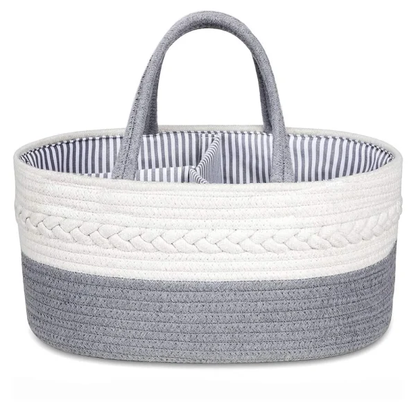 Woven Diaper Caddy