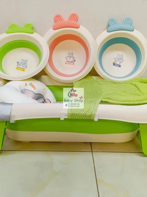 6 in 1 tempereture sensing baby basin set