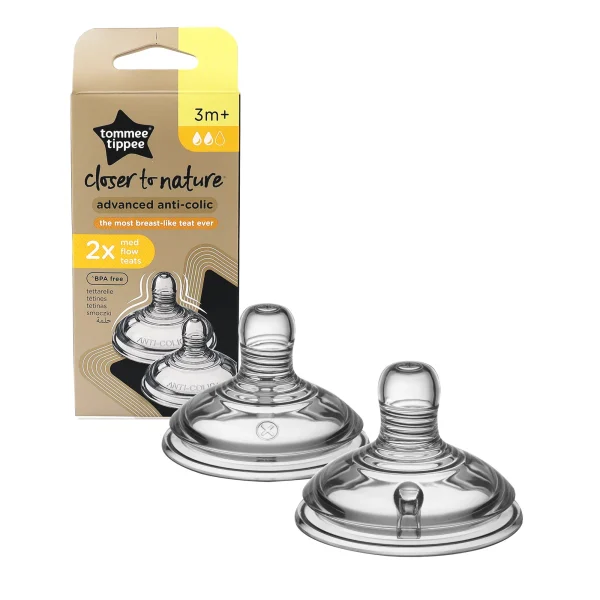 TOMMEE TIPPEE ADVANCED ANTICOLIC MEDIUM FLOW TEATS