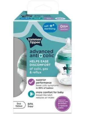 Tommee-tippee-bottle-.png TOMMEE TIPPEE ADVANCED ANTICOLIC 150ML