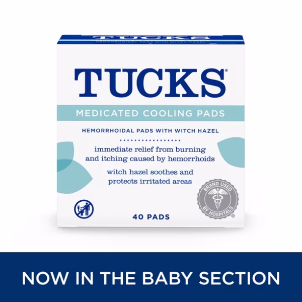 TUCKS COOLING PADS 40 PADS