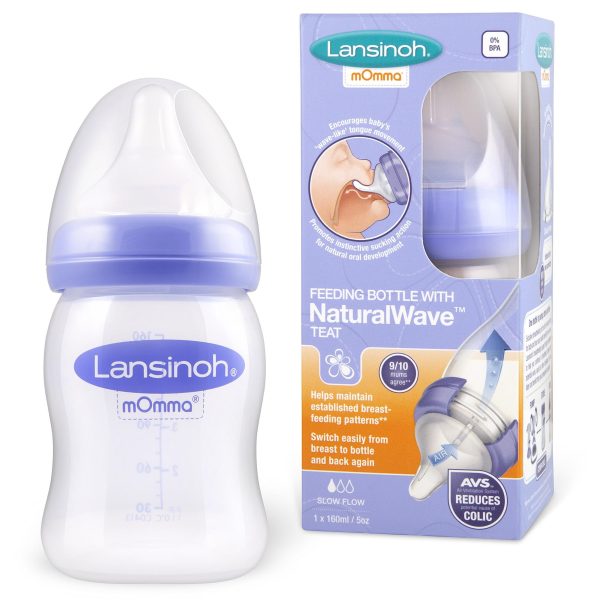 bottles-lansinoh-violet-lansinoh-feeding-bottle-with-naturalwave-teat-160ml-121156-47372 Lansinoh 160Ml Single Bottle