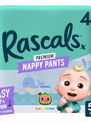 RASCALS & FRIENDS JUMBO DIAPERS SIZE 4