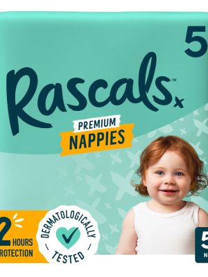 RASCALS & FRIENDS JUMBO DIAPERS SIZE 5