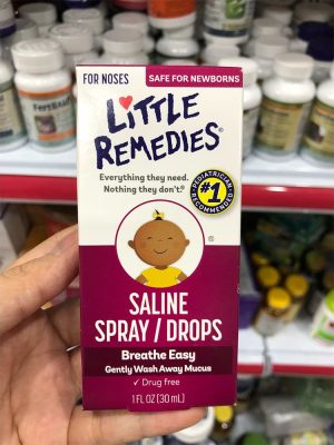 .hjghffui LITTLE REMEDIES SALINE SPRAY 85G