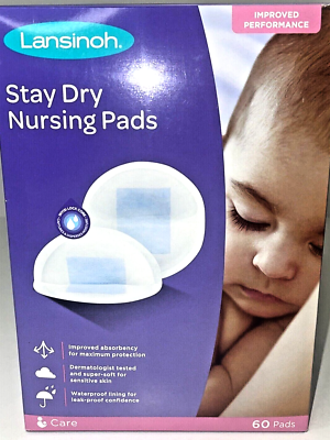 s-l400 LANSINOH DISPOSABLE BREAST PADS 60CT