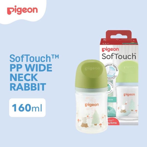 PIGEON SOFTOUCH BOTTLE 160ML 0M+