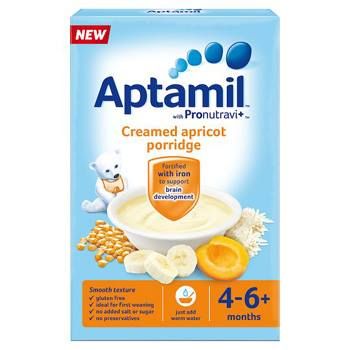 APTAMIL CREAMED BANANA PORRIDGE 4-6 M+ 125G