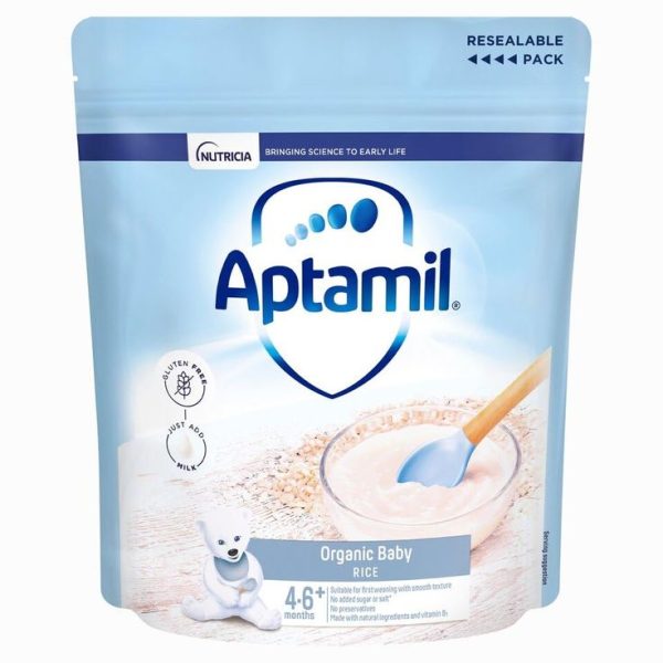 APTAMIL ORGANIC BABY RICE 4-6 M+ 100G