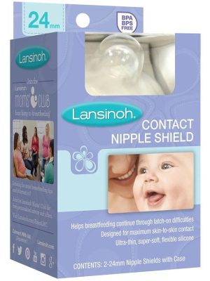 LANSINOH NIPPLE SHIELD 24MM