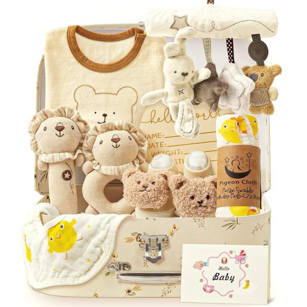 Swaddle with milestone card