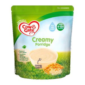 COW&GATE CREAMY PORRIDGE 4-6 M 125G
