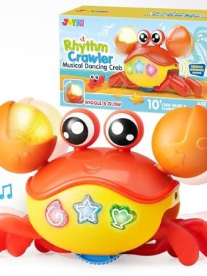 QICHEN CUTE WALKING CRAB TOY 18+ MONTHS