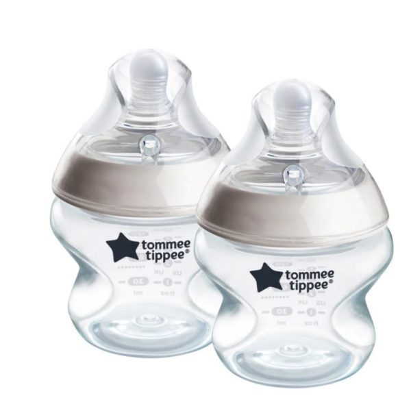TOMMEE TIPPEE  SOFT FEEL SILICONE TWIN BOTTLES