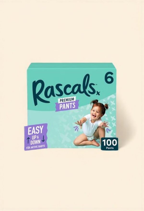Rascals Premium Nappies Size 6
