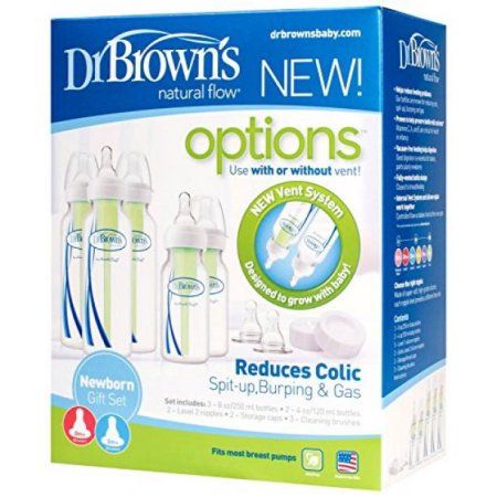 Dr_ Brown's Options Bottle Newborn Feeding Set Our… DR BROWNS OPTION PLUS PLUS NEWBORN FEEDING SET