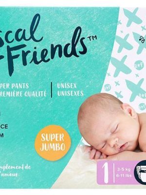 RASCALS & FRIENDS JUMBO DIAPERS SIZE 2