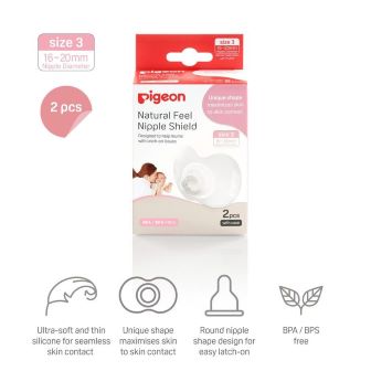 PIGEON NIPPLE SHIELD SIZE 3
