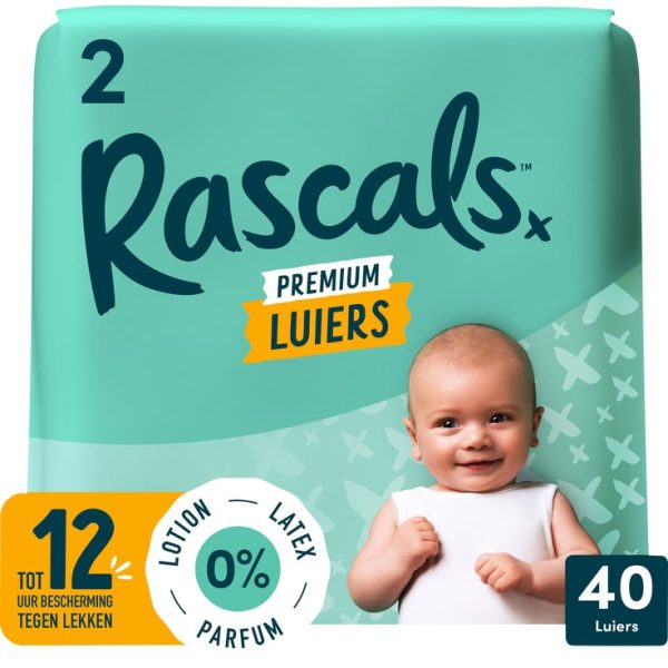 Rascals Premium Nappies Size 2