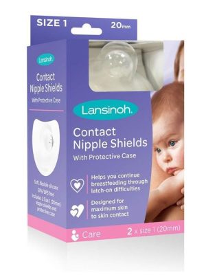 LANSINOH NIPPLE SHIELD 20MM