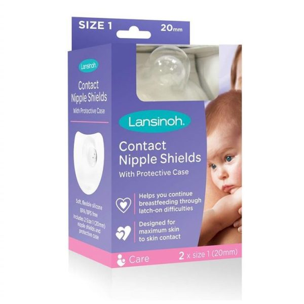 LANSINOH NIPPLE SHIELD 20MM