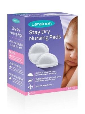 LANSINOH DISPOSABLE BREAST PADS 60CT
