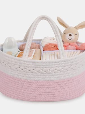 WOVEN DIAPER CADDY