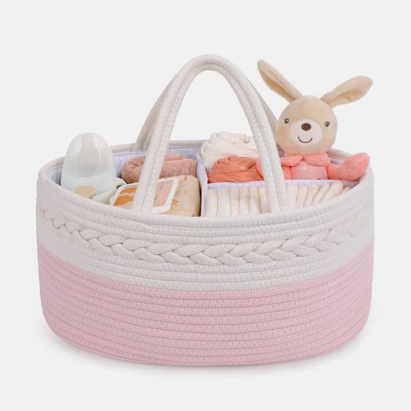 WOVEN DIAPER CADDY