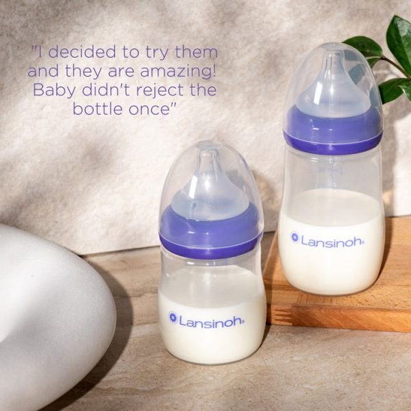 Our Lansinoh’s BPA and BPS free baby bottles, now… LANSINOH 160ML SINGLE GLASS BOTTLE S 1M+
