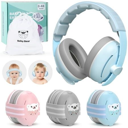 BABY 2 IN 1 EARMUFFS 0-48 MONTHS