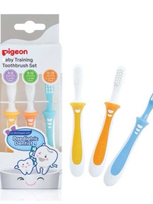 PIGEON BABY TRAINING TOOTHBRUSH SET