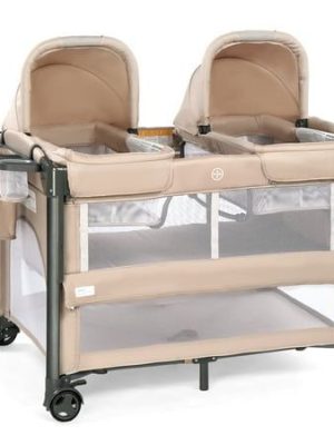 TWIN BASSINET BED